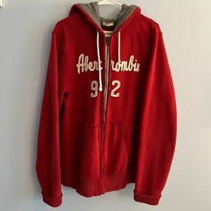 Abercrombie & Fitch zipped hoodie - size XXL